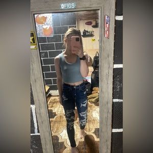 American Eagle Next Level Stretch Distressed Jeans